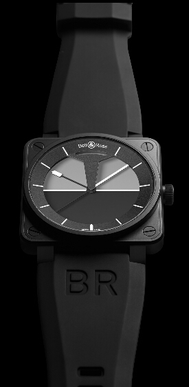 Bell & Ross BR 01 Horizon Black PVD Steel BR0192-HORIZON replica watch - Click Image to Close